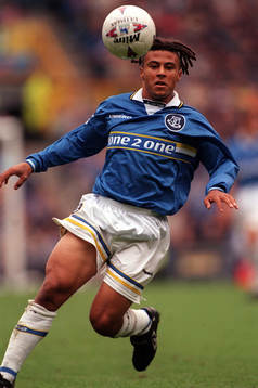 Fotboll -- Daniel Cadamarteri, Everton 