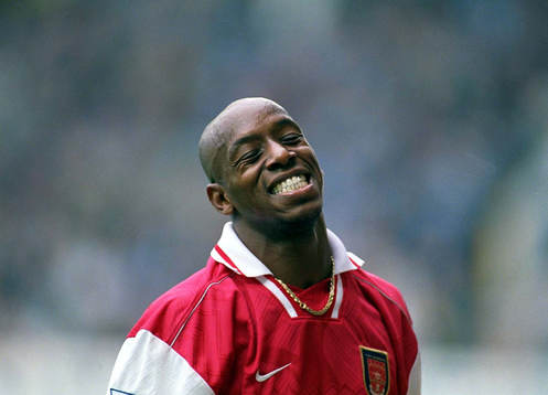 Fotboll -- Ian Wright, Arsenal 