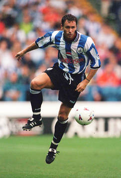 Fotboll -- Ian Nolan, Sheffield W (Sheffield Wednesday) 