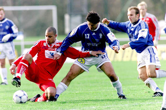  Markus Sanften, Stenungsund och Amir Teljigovic, Trelleborg. 