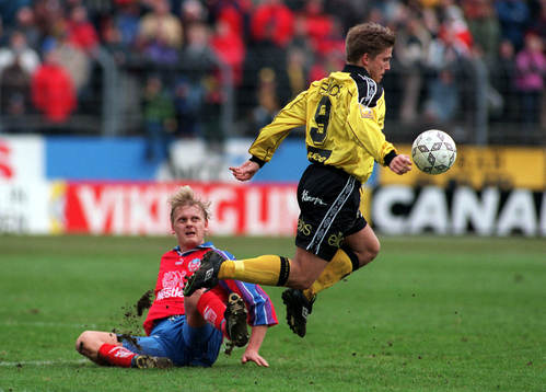 Ulrik Jansson, Helsingborg (Helsingborgs IF) och Anders Svensson, Elfsborg 