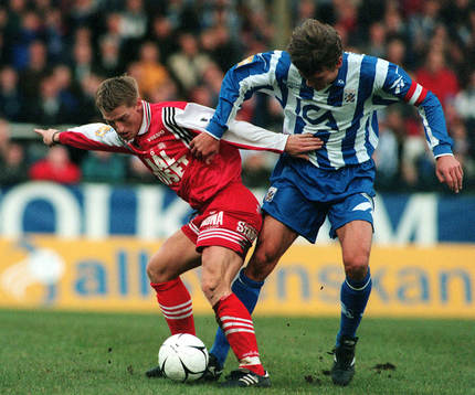 Mikael Skarin, Västra Frölunda och Magnus Erlingmark, IFK Göteborg