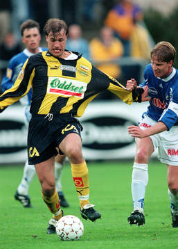  Halmstad - Hammarby: Hans Berggren och Jesper Mattsson
