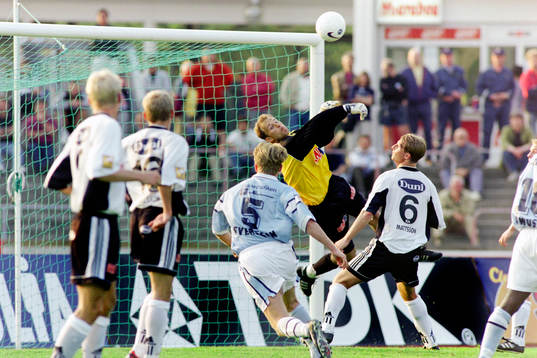  Håkan Svensson, målvakt i Halmstad.