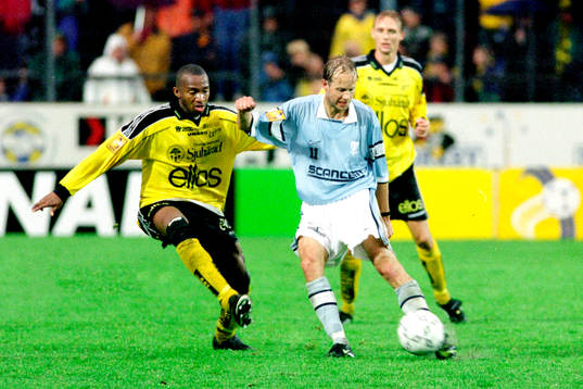  Gbassay Bangura, Elfsborg och Niclas Kindvall, Malmö. 