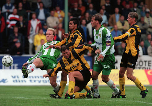  Mikael Andersson och Hans Berggren, Hammarby Johan Lind, Ulf Hollsten och Peter Palmqvist, Häcken
