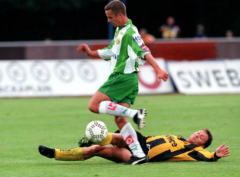 Jens Gustafsson, Hammarby och Ulf Hollsten, Häcken