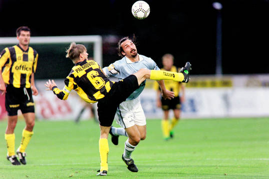  Peter Palmqvist, Häcken och Dejan Pavlovic, Malmö. 