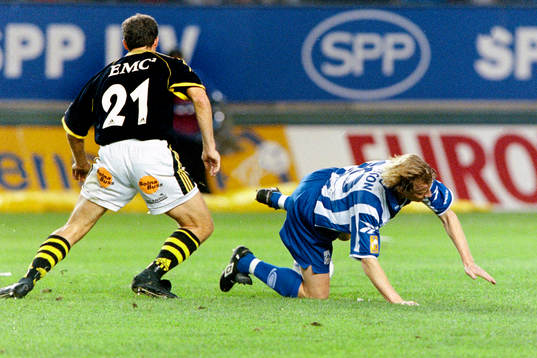  Hans Bergh, AIK och Stefan Pettersson, Göteborg.