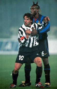 Alessandro del Piero, Juventus, och Taribo West, Inter