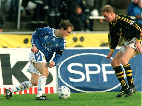  Magnus Arvidsson, Trelleborgs FF, och Pär Millqvist 
