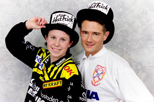  Segrarna Hanna Ljungberg, Umeå IK och Mario Jadonic, Assyriska. 