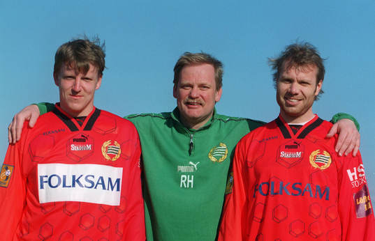 Thomas Höglund, Ronnie Hellström och Lars Eriksson, Hammarby