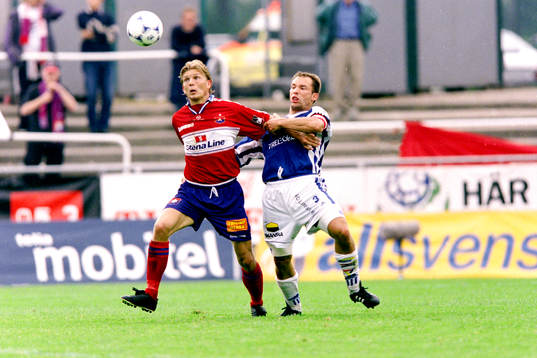  Marcus Allbäck, Örgryte och Jörgen Eriksson, Trelleborg. 