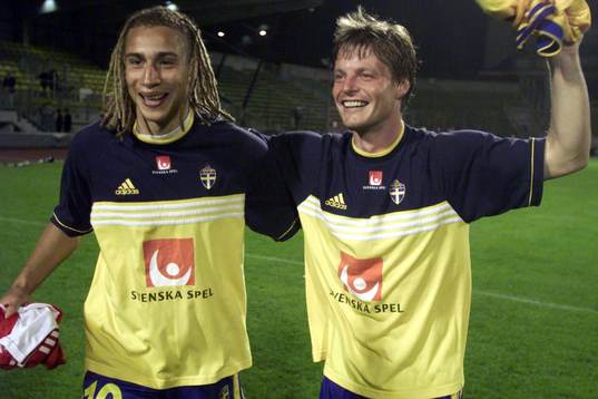 HENRIK LARSSON OCH STEFAN SCHWARZ, SVERIGE JUBLAR