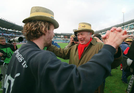  Arild Stavrum och Ingvar Wenehed, ordförande