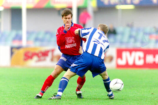 Sebastian Henriksson, IFK Göteborg och Stig Johansen,