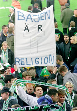 Hammarbys fans jublar