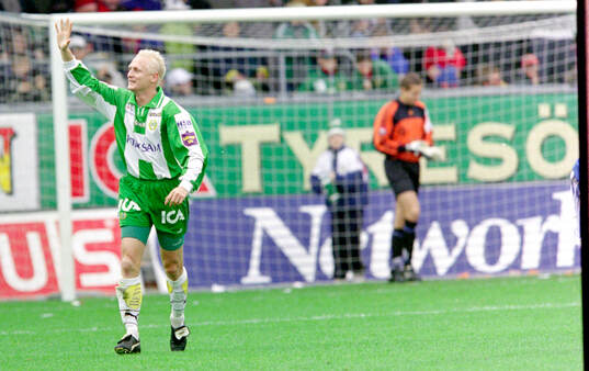 Hammarbys Christer Fursth jublar